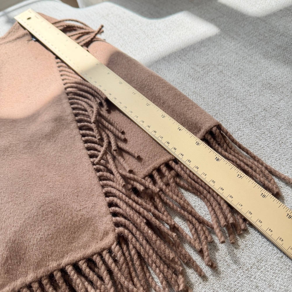 🌞 RAILS Vista Skirt in Brown Camel Wool Blend Fringe Skirt Extra Small XS - Picture 10 of 16